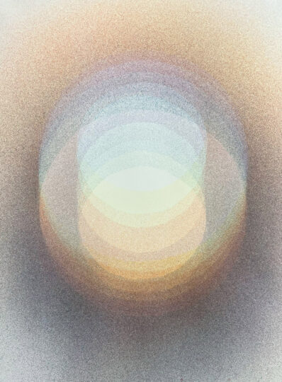 DAWN, 2022, watercolour on paper, 105 x 80 cm