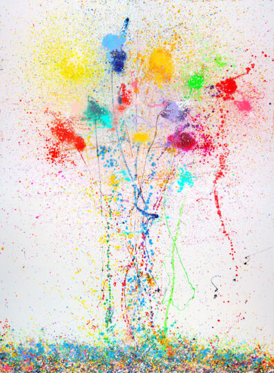 BOUQUET, 2020, gloss on board, 366 x 270 cm