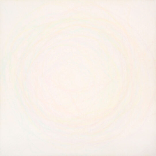 CIRCLE (LIGHT), 2015, watercolour on paper, 145 x 145 cm, private collection