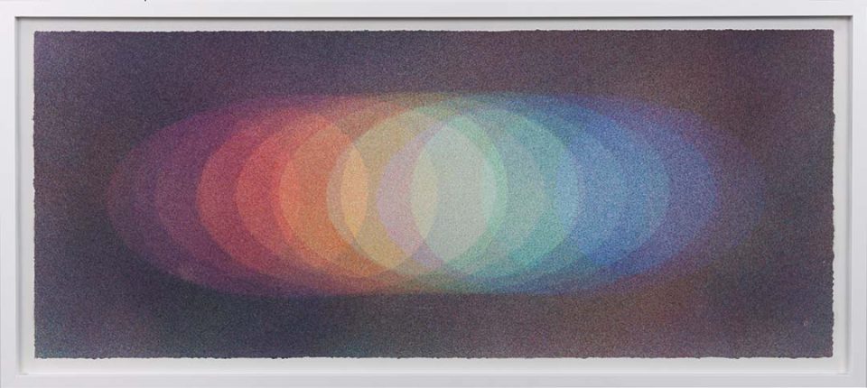 CORRIDOR, 2024, watercolour on paper, 68,5 x 153 cm, private collection
