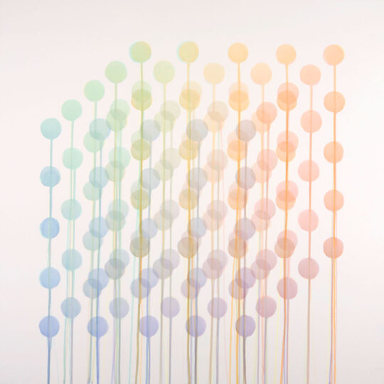 CUBE (PASSIVE), 2008, watercolour on paper, 120 x 120 cm, private collection