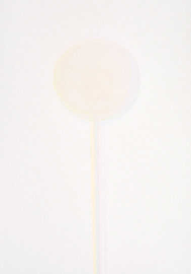 DOT 3, 2015, watercolour on paper, 40 x 25 cm