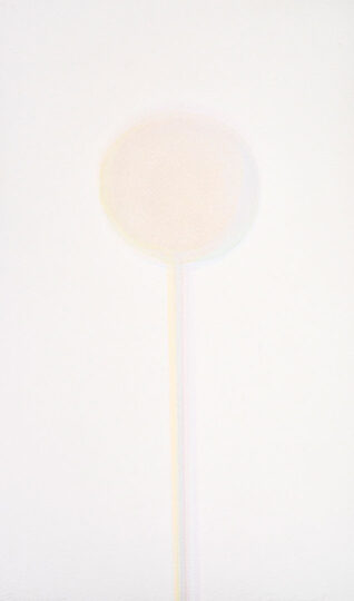 DOT 4, 2015, watercolour on paper, 40 x 22 cm