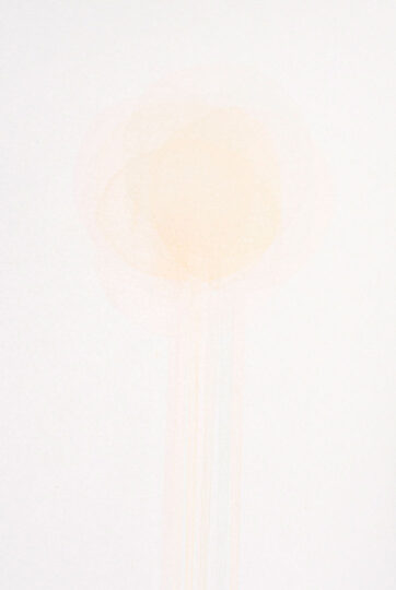 DOT 7, 2015, watercolour on paper, 42 x 25 cm