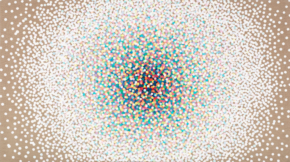 ENTROPHY, 2014, oil on canvas, 160 x 230 cm, private collection