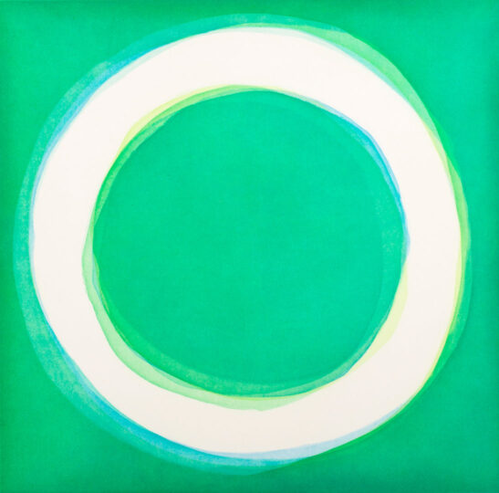 GREEN, 2016, aquatint (edition of 5), 40 x 40 cm
