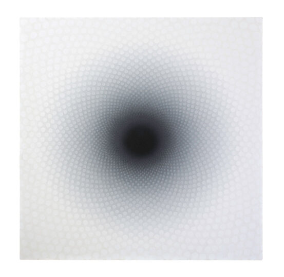 HOLE, 2017, oil on canvas, 170 x 170 cm, private collection