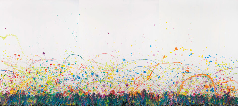 LANDSCAPE (SUMMER), 2010, gloss on board, 183 x 413 cm, City of Oulunsalo