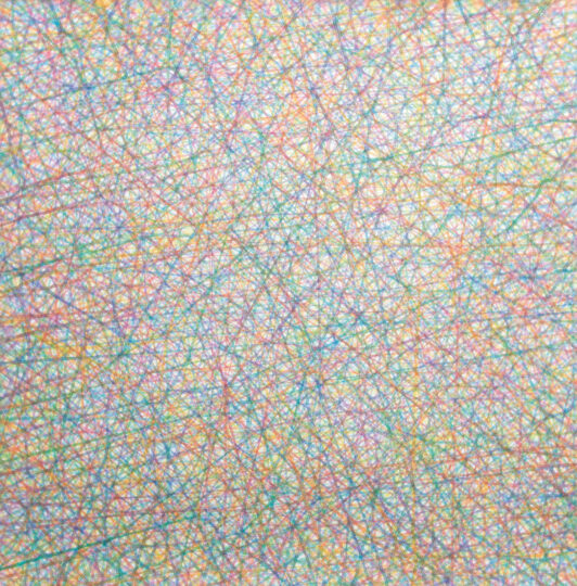 MASS, 2010, watercolour on paper, 120 x 120 cm, private collection