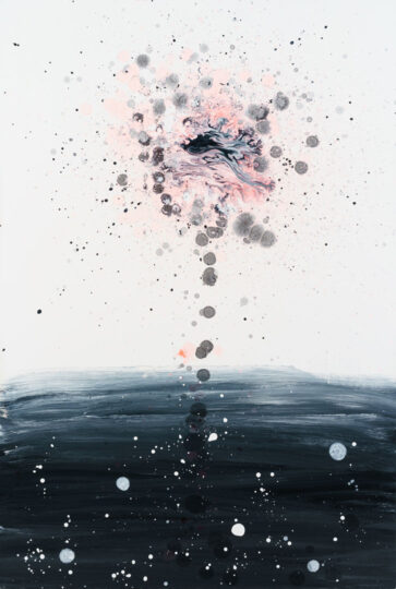 ON ICE, 2020, gloss on board, 135 x 91 cm, private collection