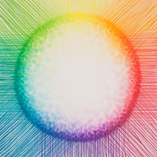 ONE, 2011, watercolour on paper, 150 x 150 cm, private collection