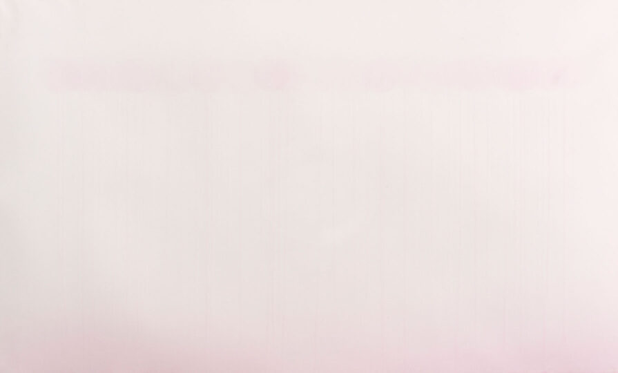 PINK LINE, 2018, watercolour on paper, 90 x 140 cm