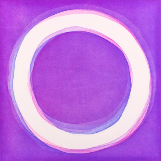 PURPLE, 2016, aquatint (edition of 5), 40 x 40 cm