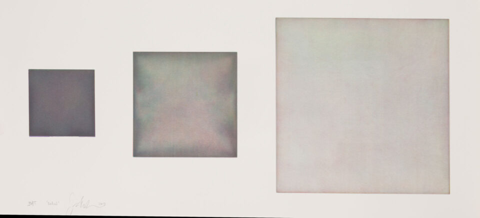 SQUARES, 2013, aquatint (edition of 13), 40 x 97 cm
