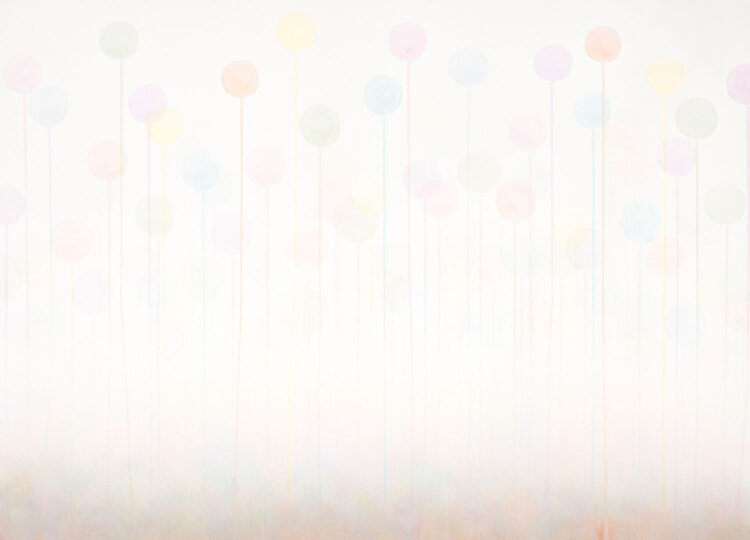 SWAMP, 2015, watercolour on paper, 100 x 150 cm, Sara Hildén Art Museum