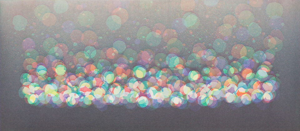 TENSION, 2015, aquatint (edition of 60), 15 x 28 cm