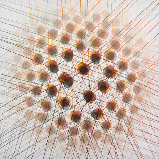TERRA, 2015, watercolour on paper, 150 x 150 cm, Maki.vc