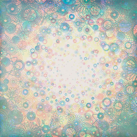 TOWARDS THE LIGHT, 2008, heliogravure (edition of 20), 60 x 60 cm