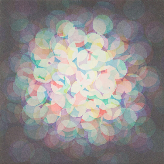 VIBRATION, 2015, aquatint (edition of 60), 15 x 15 cm