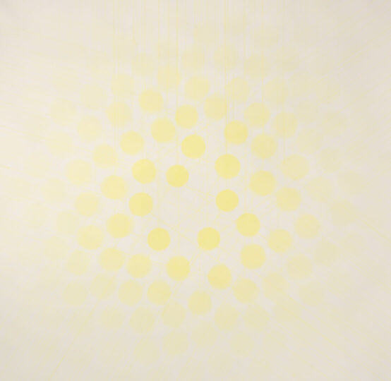 YELLOW, 2019, watercolour on paper, 150 x 150 cm, private collection