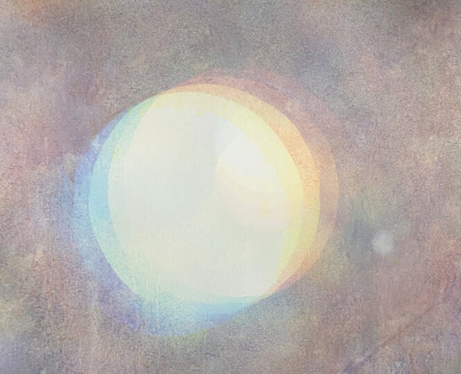 ASCENSION (PIU), 2021, watercolour on paper, 120 x 150 cm, private collection