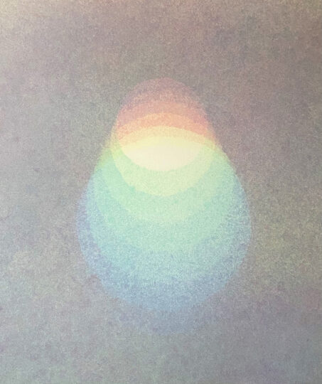 UNTITLED, 2021, watercolour on paper, 70 x 70 cm